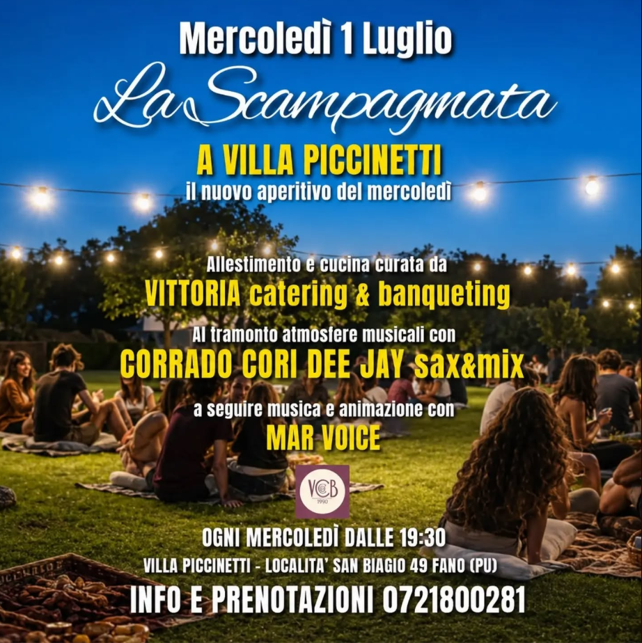 La Scampagnata 1 Luglio 