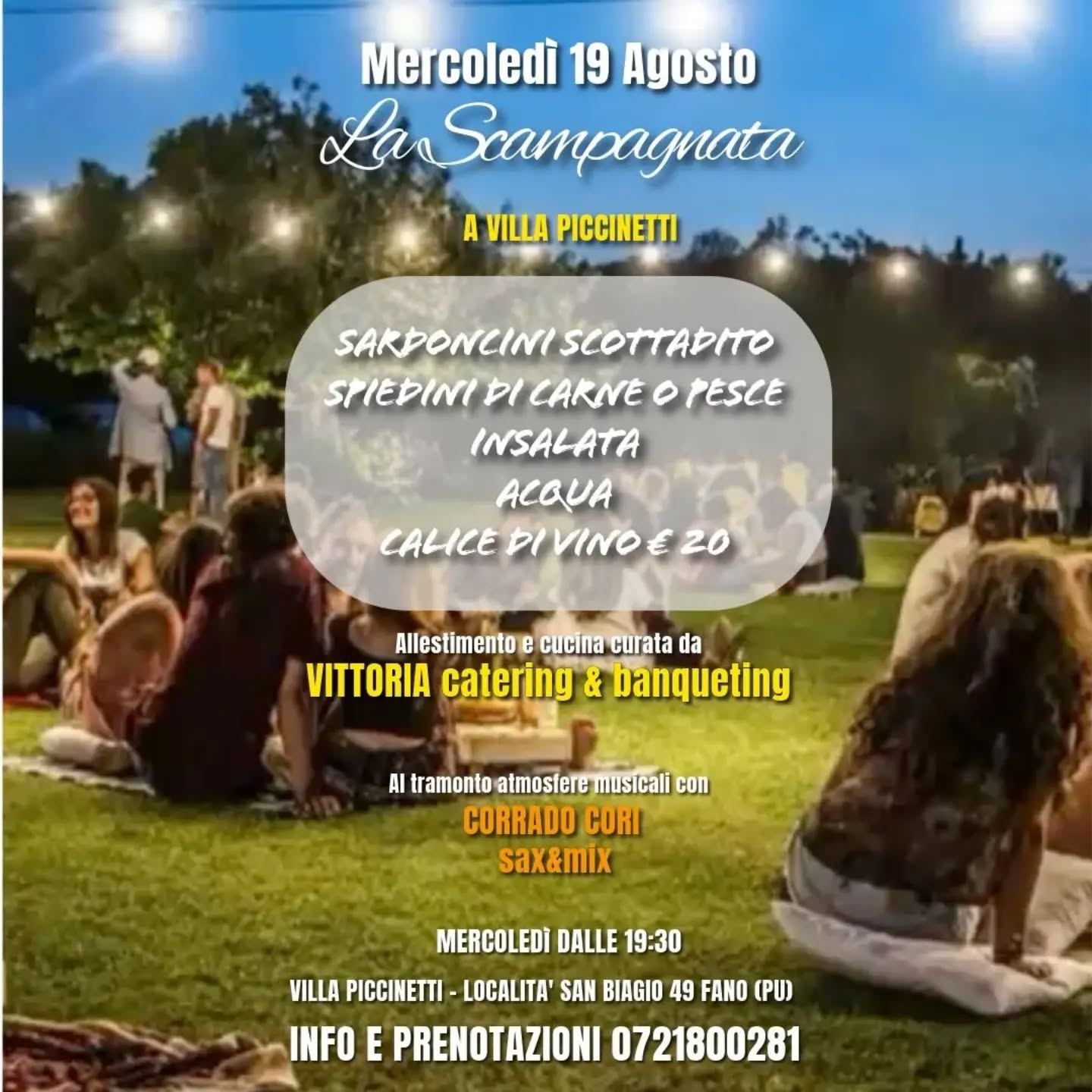 La Scampagnata 19 Agosto
